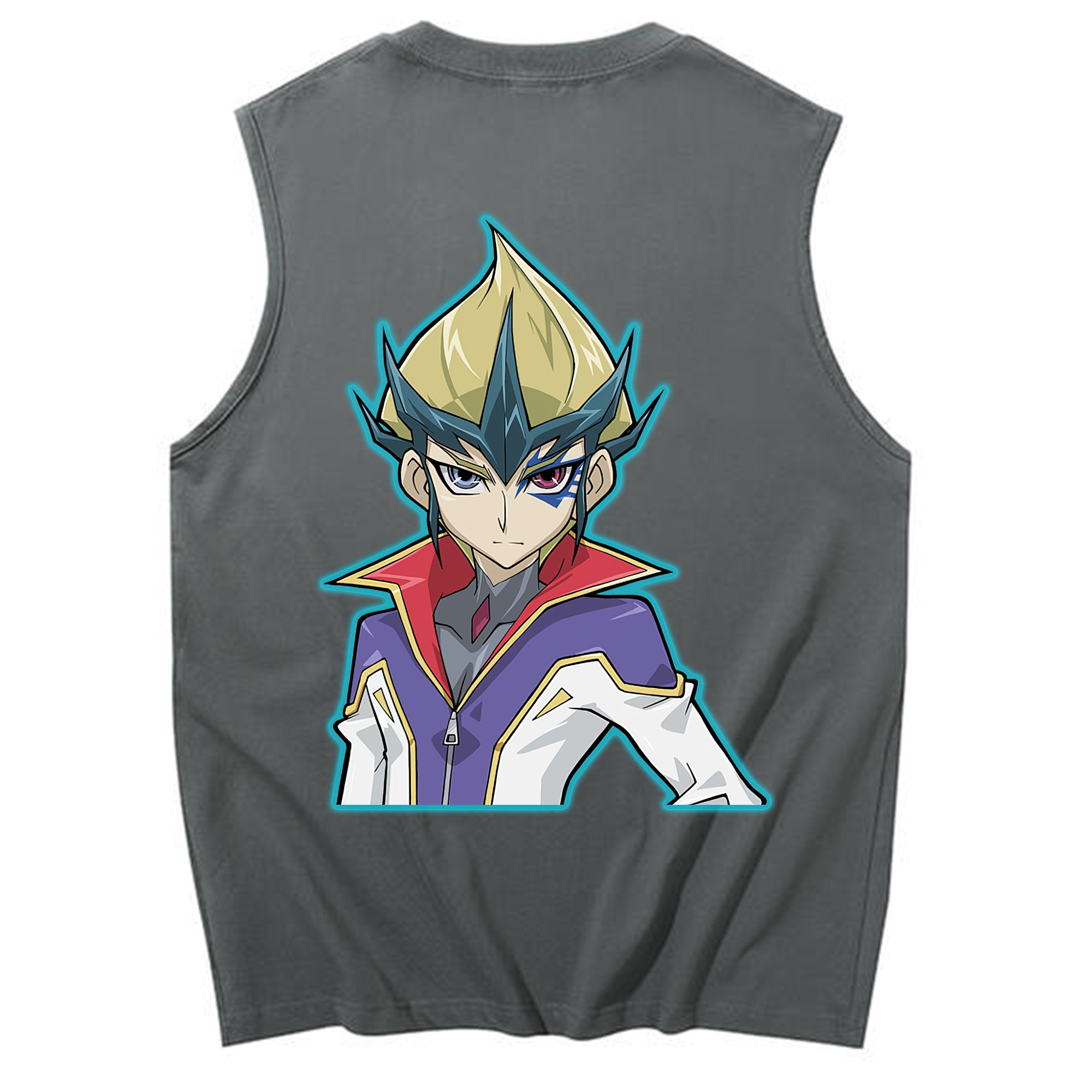 （画像用） 遊☆戯☆王 Yu-Gi-Oh! コットン100％タンクトップ（背面プリント）